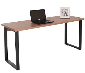 MESA SECRETÁRIA ONIX PÉ DE AÇO