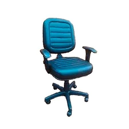 CADEIRA DIRETOR VALENTINA COM COSTURA RETA